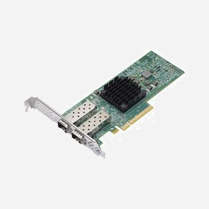 Lenovo Broadcom 57414 Adaptateur Ethernet 10/25GbE SFP28 2-port PCIe 3.0 Interne pour Serveur - Référence 4XC7A08238 - Miniature 1