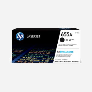 HP Toner LaserJet 655A Noir CF450A Original - Rendement Standard 12500 pages - Imprimantes Laser - Dimensions 378x163x192mm - Japon