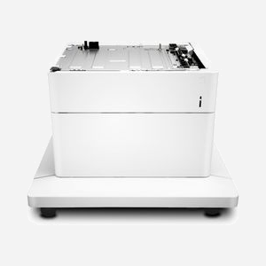 Bac à papier HP P1B10A 550 feuilles avec socle Color LaserJet - Compatibilité Enterprise M652/M653/M681/M682 - Dimensions 657x657x450mm - Miniature 1