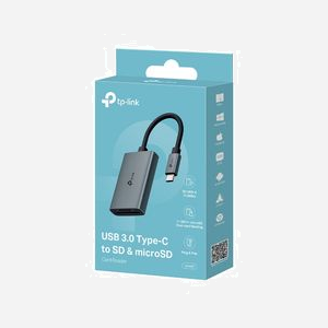 TP-Link UA440C Lecteur Cartes Mémoire USB 3.2 Gen 1 Type-C Gris Aluminium, Support MicroSD/SD, Compatibilité Windows/macOS/Linux, Dimensions 544x342x115mm - Miniature 4