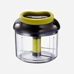 Tefal K1320404 Moulin à Légumes Noir/Vert/Transparent, Dimensions 137x137x144mm, Fabriqué en Chine, Conditionnement 139x139x154mm, 480g - Miniature 1