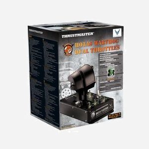 Thrustmaster HOTAS Warthog Dual Throttles USB PC Simulation de Vol Noir - Dimensions 246x198x3.14mm, Poids 5.08kg, Compatible Windows