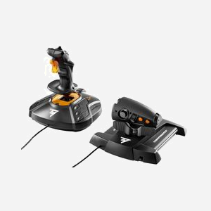 Thrustmaster T.16000M FCS Hotas - Joystick USB PC/MAC - Technologie H.E.A.R.T 16 bits - 16 boutons - Manette des gaz TWCS 5 axes - S.M.A.R.T Rail - Miniature 3