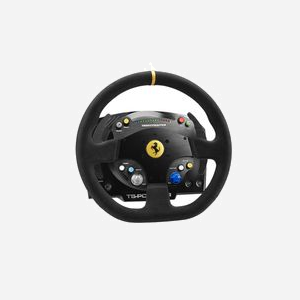 Thrustmaster TS-PC Racer Ferrari 488 Challenge Edition - Volant USB 2.0 Analogique/Numérique PC - Croix directionnelle, Bouton Démarrer - Noir Métal - Miniature 2