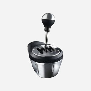 Thrustmaster TH8A Add-On Shifter : Levier de vitesses USB Filaire Métal Noir, 7+1/Séquentiel (+/-) pour PC, PlayStation 3/4/5, Xbox