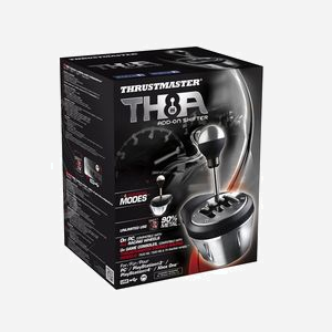 Thrustmaster TH8A Add-On Shifter : Levier de vitesses USB Filaire Métal Noir, 7+1/Séquentiel (+/-) pour PC, PlayStation 3/4/5, Xbox - Miniature 4