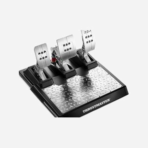 Thrustmaster T-LCM Pédalier USB PC/PS4/Xbox One, Technologie H.E.A.R.T 16-bit, Capteur de force "Load Cell" jusqu'à 100 kg, Structure 100% Métal - Miniature 1