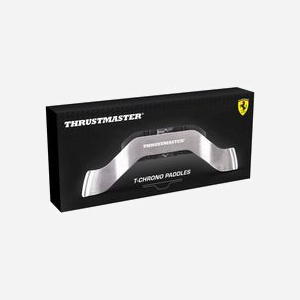 Thrustmaster T-Chrono Paddles Aluminium Argent, Switchs Argent/Or (<5ms), PC/PS4/PS5/Xbox One/Series X|S, pour Formula Wheel Add-On Ferrari SF1000 Edition - Miniature 5