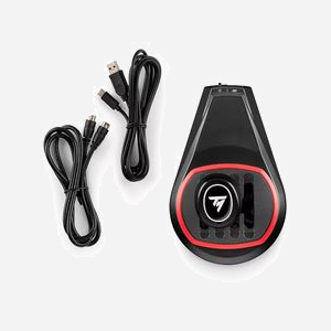 Thrustmaster TH8S Shifter Add-on : Levier de vitesse racing noir/rouge, USB Type-A vers USB-C, 130x220x240mm, PS5/PS4/Xbox One/Series X|S - Miniature 4