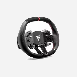 Thrustmaster Hypercar Wheel Add-On : Volant PC/PS5/PS4, cuir/Alcantara, 25 boutons, palettes magnétiques, compatible T818/T598, Windows 10/11 - Miniature 4