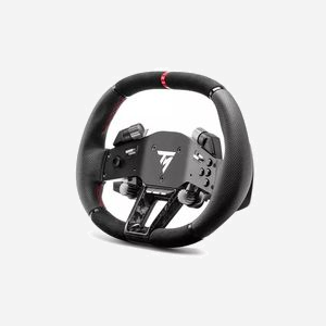 Thrustmaster Hypercar Wheel Add-On : Volant PC/PS5/PS4, cuir/Alcantara, 25 boutons, palettes magnétiques, compatible T818/T598, Windows 10/11 - Miniature 3