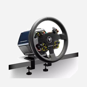 Thrustmaster Evo Racing 32R Leather : Volant 32cm PC/PS4/PS5/Xbox, 25 boutons, Palettes magnétiques, Revêtement cuir, Plastron aluminium - Miniature 3