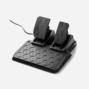 Thrustmaster T128 Volant PC/PS4/PS5 USB, Retour de Force Hybrid Drive, Angle 900°, Pédalier T2PM Magnétique, 13 Boutons, Noir - Miniature 4