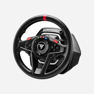 Thrustmaster T128 Volant PC/PS4/PS5 USB, Retour de Force Hybrid Drive, Angle 900°, Pédalier T2PM Magnétique, 13 Boutons, Noir - Miniature 3