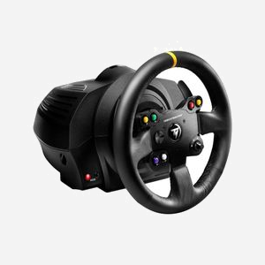 Thrustmaster TX Racing Wheel Leather Edition - Volant & Pédales - PC, Xbox One/Series X|S - Servomoteur Brushless 25W - Technologie H.E.A.R.T. - Noir - Miniature 2