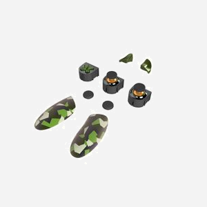 Thrustmaster Kit de Pièces de Rechange 4460186 Xbox One/Series X|S Noir/Vert/Blanc - Dimensions Emballage 43x227x43mm - Poids 88g
