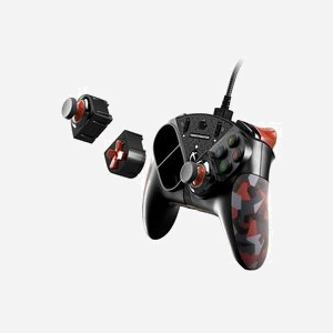 Thrustmaster eSwap X Red Color Pack - Module de Manette PlayStation Classic - Noir et Rouge - 6 Pièces - Poids 224g - Ref 4460228 - Miniature 3