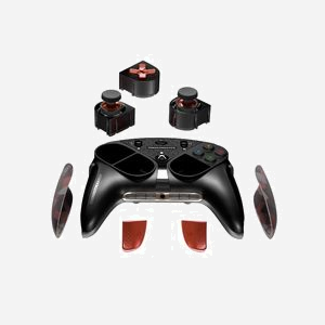 Thrustmaster eSwap X Red Color Pack - Module de Manette PlayStation Classic - Noir et Rouge - 6 Pièces - Poids 224g - Ref 4460228 - Miniature 4