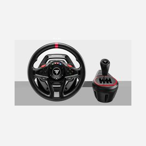 Thrustmaster T128 Shifter Pack - Volant + Pédales USB, Analogique, PC/Xbox - Angle 900°, USB Type-C - Noir - Alimentation Secteur 100-240V - Miniature 4