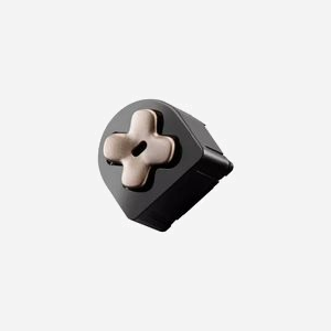 Thrustmaster D-IPPON D-pad Module Croix Directionnelle PC/Xbox One/Series X|S Noir/Or, 133x50x50mm, 56g, Compatible Plateformes Multiples - Miniature 1