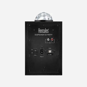 Hercules DJ Speaker 32 Party Noir - Enceintes 2.0, 30W RMS, Amplificateur intégré, Entrée RCA, 135x155x235mm - Miniature 3