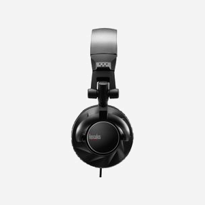 Hercules HDP DJ60 Écouteurs Arceau Noir Filaire 3m, Connecteur 3.5mm, 15-22000Hz, 32 Ohm, 105dB, Circum-aural Fermé, Pliable, Réduction de Bruit Passive. - Miniature 4