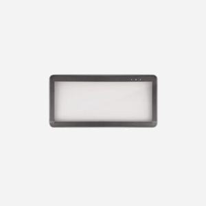 CHERRY EZClean Couvercle de Protection pour Clavier Série 4100 - Silicone Noir/Transparent, Nettoyage Facile, Résistant aux Désinfectants Médicaux