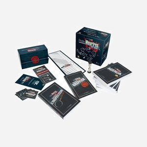 Asmodee Petits Meurtres & Faits Divers PMFD01: Jeu de Société 4-7 Joueurs, 13+ Ans, Carton/Plastique, Durée 45 min, Multicolore, 25 Pièces - Miniature 1