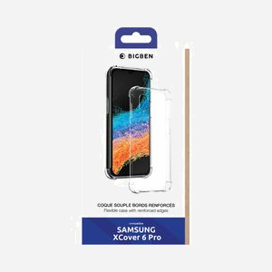 BIG BEN COVXCOVER6P : Housse TPU Transparent pour Samsung Galaxy XCover 6 Pro (écran 6.6") - Protection antichoc et anti-rayures - Miniature 2