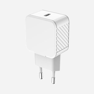 BIG BEN CS20WCPDRW Chargeur Secteur 20W USB Type-C pour Smartphone et Tablette, Charge Rapide, Boîtier Plastique Blanc, Adaptateur Secteur Inclus - Miniature 1