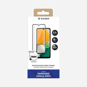 BIG BEN PEGLASSGA05S Protection d'écran Galaxy A05s Verre Trempé 9H 6.7" Transparent Anti-traces Oléophobique, Eco-conçu 60% Recyclé GRS - Miniature 3