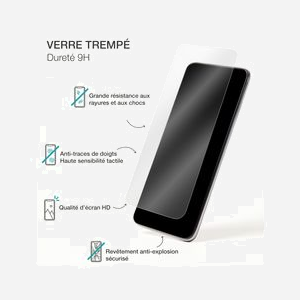 BIG BEN Protection d'écran en verre trempé pour Google Pixel 8A, transparent, finition brillante, avec revêtement oléophobique, cadre entier & kit d'installation. - Miniature 2