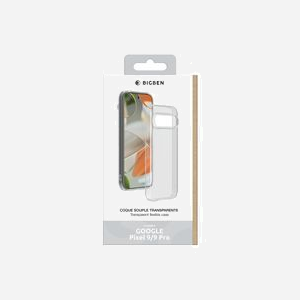 BIG BEN SILITRANSPIXEL9 Housse TPU Transparent pour Google Pixel 9/9 Pro 6.3" (16cm) Antichoc Anti-rayures Anti-jaunissement Emballage Recyclable - Miniature 5