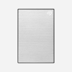 Seagate One Touch 2To Disque Dur Externe 2.5" USB Type-C 3.2 Gen 1, Noir/Argent, Chiffrement AES 256-bit, Compatible Windows/macOS