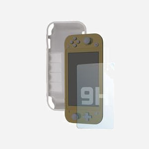 Kit Protection Steelplay JVASWI00071 pour Nintendo Switch Lite : Coque Transparent & Protecteur d'Écran Verre Trempé 9H (212x95x35mm, 66g) - Miniature 1
