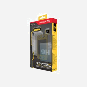 Kit Protection Steelplay JVASWI00071 pour Nintendo Switch Lite : Coque Transparent & Protecteur d'Écran Verre Trempé 9H (212x95x35mm, 66g) - Miniature 2