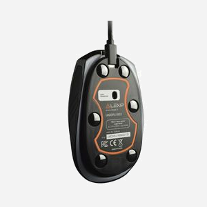 Lexip Pu94 Souris 3D Filaire USB Type-A, Laser 12000 DPI, 6 Boutons Programmables, Capteur ADNS-9800, Double Joystick, Patins Céramique - Miniature 3