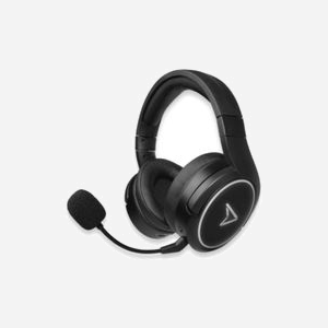 Lexip Casque Circum-aural Bluetooth 5.1 & Filaire, HP 20-20000Hz, Micro Amovible, Autonomie 28h, Batterie 1000mAh, Noir/RGB, Câbles USB-C et 3.5mm - Miniature 1