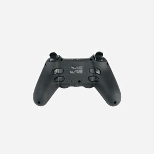 Lexip Metaltech JVAMUL00155 : Manette de jeu sans fil 2.4GHz, PC/PS4, touchpad intégré, batterie 600mAh, boutons programmables, coloris or, câble USB 1m. - Miniature 2