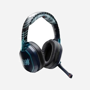 Lexip TSXLXHS0002 - Casque Gaming Arceau Circum-aural Filaire/Sans Fil Bluetooth 5.1, Micro Détachable, Batterie 1000mAh, Rétroéclairage Multicolore, Windows/macOS/Android/iOS - Miniature 1