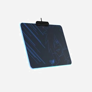 Lexip Tapis de Souris Gaming TSXLXMP0003 Edition Tsume Naruto Shippuden, 250x350x4mm, LED Multicolore, Surface Micro-Texturée, Base Antidérapante - Miniature 2