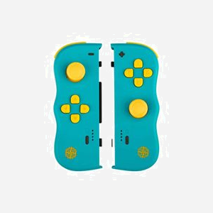 Lexip Adventure TwinPads JVASWI00101 - Manettes Nintendo Switch Bluetooth 4.0, Gyroscope, Vibration, Batterie 300mAh, Autonomie 6h, Câble USB-C