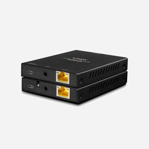 Lindy 38205 Extender HDMI 4K60 & IR Cat.6 PoC - Portée 50m, HDMI 2.0 18Gbit/s, HDCP 2.2, EDID, Audio Dolby/DTS-HD, Noir - Miniature 5