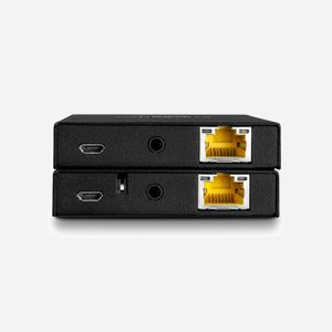 Lindy 38205 Extender HDMI 4K60 & IR Cat.6 PoC - Portée 50m, HDMI 2.0 18Gbit/s, HDCP 2.2, EDID, Audio Dolby/DTS-HD, Noir - Miniature 3