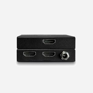 Lindy 38205 Extender HDMI 4K60 & IR Cat.6 PoC - Portée 50m, HDMI 2.0 18Gbit/s, HDCP 2.2, EDID, Audio Dolby/DTS-HD, Noir - Miniature 4