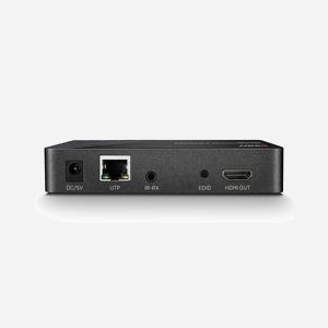 Lindy 38265 Récepteur AV 4K HDMI 1.4 sur Cat5e/Cat6, 3840x2160 30Hz, portée 150m, bande passante 10.2Gbit/s, HDCP, Noir, RJ45, USB, EDID - Miniature 4