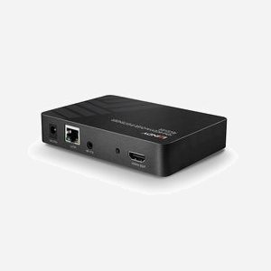 Lindy 38265 Récepteur AV 4K HDMI 1.4 sur Cat5e/Cat6, 3840x2160 30Hz, portée 150m, bande passante 10.2Gbit/s, HDCP, Noir, RJ45, USB, EDID - Miniature 2