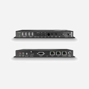 Lindy 38267 Récepteur AV 4K sur IP, HDMI 2.0, HDCP 2.2, Extender KVM, USB 2.0, Audio SPDIF, RS-232, Port RJ-45, Distance 100m - Miniature 3
