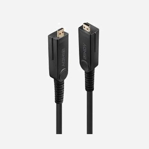 Lindy 38320 Câble Hybride HDMI 2.0 Micro (Type D) 10m, 4K 60Hz, 18Gbit/s, AWG24, Connecteurs Or, Diamètre 4.5mm, RoHS - Miniature 3