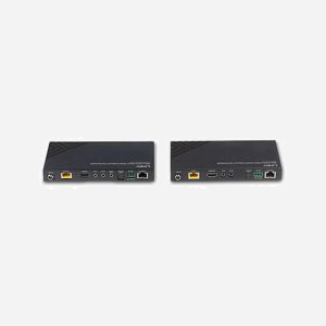 Lindy 38340 Extendeur KVM HDBaseT HDMI 4K60 100m Cat.6 avec Audio, IR et RS-232, PoC (Power over Cable), Ports USB 2.0 - Miniature 5